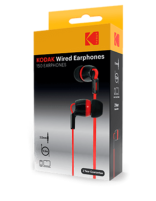 auriculares con cable Kodak 150 Earphones